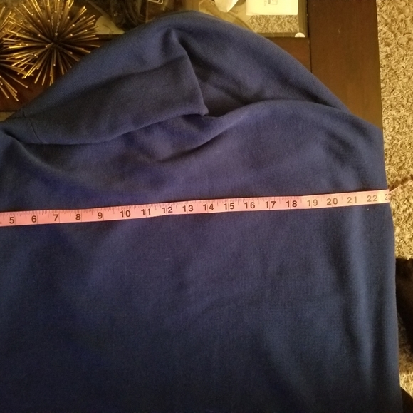 H&M mock neck / funnel - royal blue - s - Picture 5 of 6